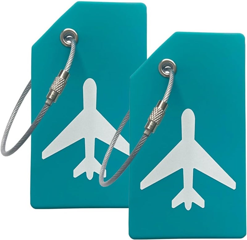 Ovener Silicone Luggage Tag with Name ID Card Perfect to Quickly Spot Luggage Suitcase - Image 1